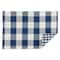 DII® Reversible Gingham & Buffalo Check Placemat Set, 4ct.